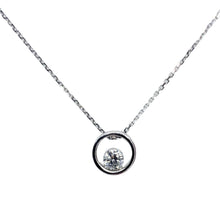 Load image into Gallery viewer, &quot;Palmer&quot; - Floating Diamond Necklace-Necklace-Bijoux Village Fine Jewellers
