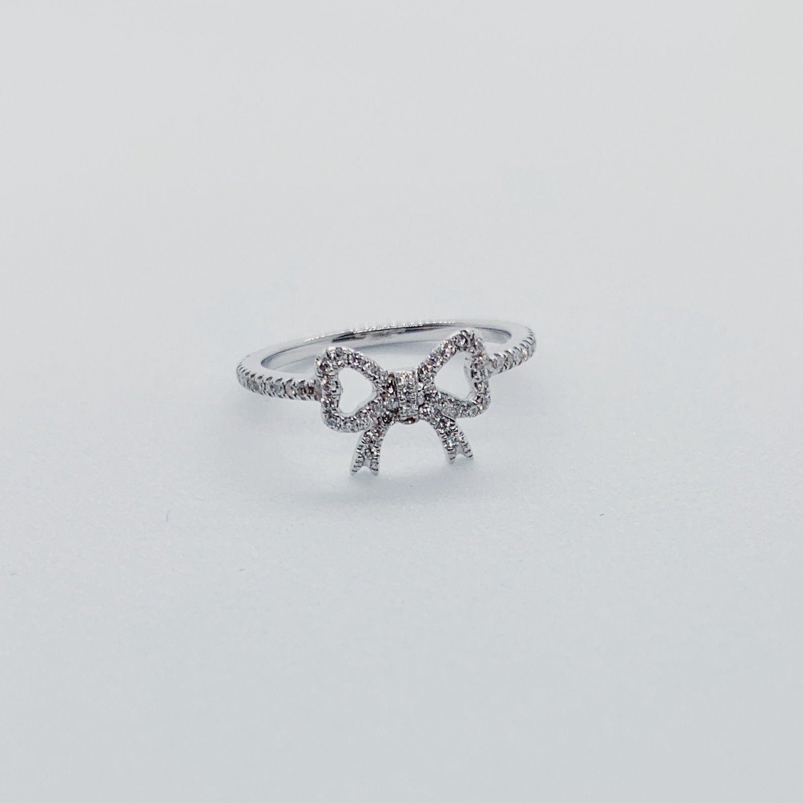 Diamond Bow Ring-Bijoux Village Fine Jewellers