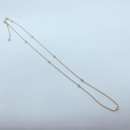 18 Karat Yellow Gold “By the Yard” Necklace-necklace-Bijoux Village Fine Jewellers